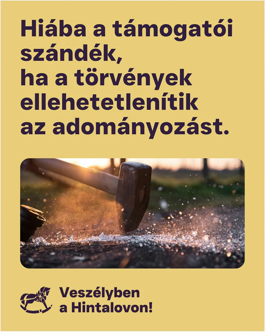 Hintalovon campaign — donation appeal